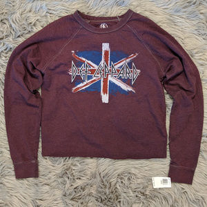 NWT - "Def Leppard" sweatshirt